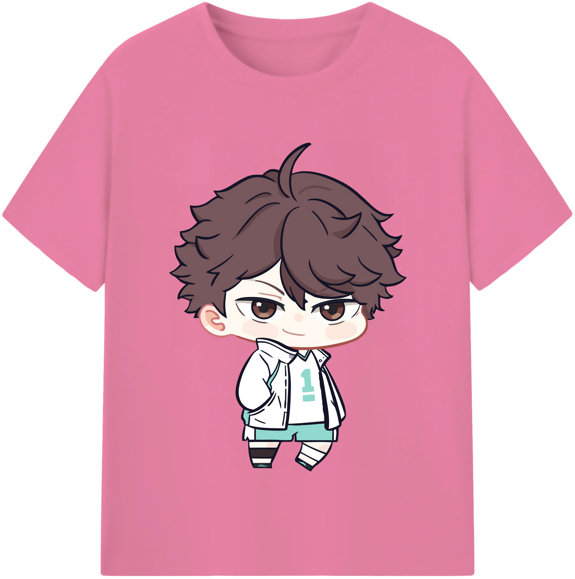 （画像用） ハイキュー!! Haikyu!! 綿100％半袖Tシャツ（フロントプリント）